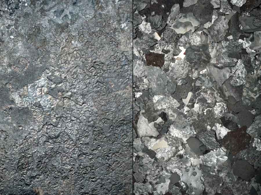 Material Stahl, Stahl und Zunder